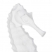 Decorative Figure White Sea Horse 15 x 12,5 x 45 cm