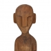 Decorative Figure Natural African Man 14,5 x 9 x 38,5 cm (2 Units)