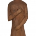 Dekorativ Figur Naturell Afrikansk mann 14,5 x 9 x 38,5 cm (2 enheter)