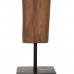 Dekoratív Figura Természetes Afrikai Férfi 14,5 x 9 x 38,5 cm (2 egység)