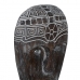 Dekorativ figur Brun Maske 24 x 12 x 46 cm
