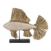 Dekorativní postava Bílý Kaštanová Přírodní Ryba 70 x 12 x 53 cm