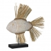Decorative Figure White Brown Natural Fish 57 x 12 x 60 cm