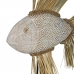 Декоративна фигурка Бял Кафяв Естествен Риба 57 x 12 x 60 cm