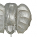 Deko-Figur Silberfarben Elefant 35 x 21 x 35 cm