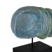 Dekorativní postava Modrý Kaštanová Zelená Ulita 38 x 20 x 33 cm