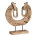 Prydnadsfigur Naturell Horn 50 x 12 x 42 cm