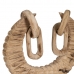 Dekorativ figur Natur Horn 50 x 12 x 42 cm