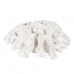 Dekoratív Figura Fehér Korall 30 x 30 x 11 cm
