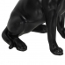 Koristehahmo Musta Kullattu Koira 17 x 11,7 x 25,5 cm