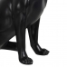 Koristehahmo Musta Kullattu Koira 17 x 11,7 x 25,5 cm