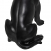 Dekoratívne postava Čierna Zlatá pes 17 x 11,7 x 25,5 cm