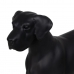 Decorative Figure Black Dog 39 x 15 x 34,5 cm