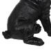 Dekorativ figur Sort Gylden Hund 15,5 x 18,4 x 25,5 cm