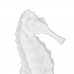 Figurine Décorative Blanc Cheval des Mers 11 x 9 x 31 cm