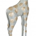 Dekoratívne postava Sivá Zlatá Žirafa 45 x 14 x 120 cm