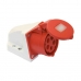 Plug socket Solera 932154 CETAC With lid Red 32 A Surface
