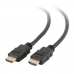 Højhastighed HDMI-kabel GEMBIRD CC-HDMI4 4K Ultra HD 3D Sort