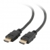 Højhastighed HDMI-kabel GEMBIRD CC-HDMI4 4K Ultra HD 3D Sort