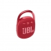 Dankzij de draagbare Bluetooth®-luidsprekers JBL CLIP 4 Rood Multicolour 5 W