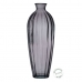 Vase Grau Recyceltes Glas 12 x 12 x 29 cm