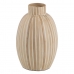 Vase Hvid Beige Bambus 24 x 24 x 37 cm