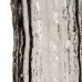 Vase Grå Krystall 10 x 10 x 25,5 cm