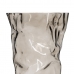 Vase Gris Verre 19 x 17 x 38,5 cm