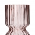 Jarrón Rosa Cristal 12 x 12 x 25 cm