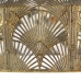 Candeeiro de teto Dourado Prateado Ferro 220-240 V 41,5 x 41,5 x 21 cm