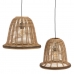 Deckenlampe natürlich Bambus 220-240 V 41 x 41 x 33 cm (2 Stück)