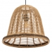Lámpara de Techo Natural Bambú 220-240 V 41 x 41 x 33 cm (2 Unidades)