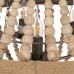 Потолочный светильник Натуральный Металл древесина дуба 220-240 V 60 x 60 x 80 cm