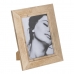 Рамка за снимки Бежов Дървен Кристал 21,5 x 26,5 cm