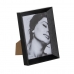 Рамка за снимки Черен Дървен Кристал 12 x 2,5 x 17 cm