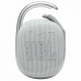 Dankzij de draagbare Bluetooth®-luidsprekers JBL Clip 4  Wit 5 W
