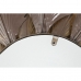 Sienas spogulis Home ESPRIT Bronza Metāls Augu lapa 76,5 x 8 x 76,5 cm
