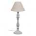 Stolná lampa Béžová Sivá 60 W 220-240 V 23 x 23 x 49 cm