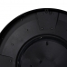 Orologio da Parete Nero Dorato Cristallo Ferro 59 x 8,5 x 59 cm (3 Unità)