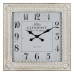 Nástěnné hodiny Bílý Železo 60 x 60 x 6,5 cm