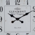 Horloge Murale Blanc Fer 60 x 60 x 6,5 cm