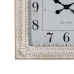 Sienas pulkstenis Balts Dzelzs 60 x 60 x 6,5 cm