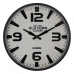 Настенное часы Белый Чёрный Железо 46 x 46 x 6 cm