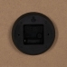 Nástěnné hodiny Bílý Černý Železo 46 x 46 x 6 cm