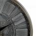 Настенное часы Серый Стеклянный Железо 69,5 x 9 x 69,5 cm (3 штук)