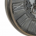 Ρολόι Τοίχου Γκρι Κρυστάλλινο Σίδερο 69,5 x 9 x 69,5 cm (3 Μονάδες)
