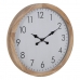 Zegar Ścienny Biały Drewno 60 x 60 x 6,5 cm