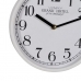 Nástenné hodiny Biela Drevo Sklo 22 x 22 x 4,5 cm