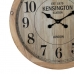 Настенное часы Натуральный Деревянный Стеклянный 60 x 60 x 6,5 cm