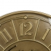 Zidni sat zlatan Željezo 60 x 8 x 60 cm